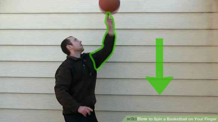 Image intitulée Spin un ballon de Basket sur le Doigt Étape 11